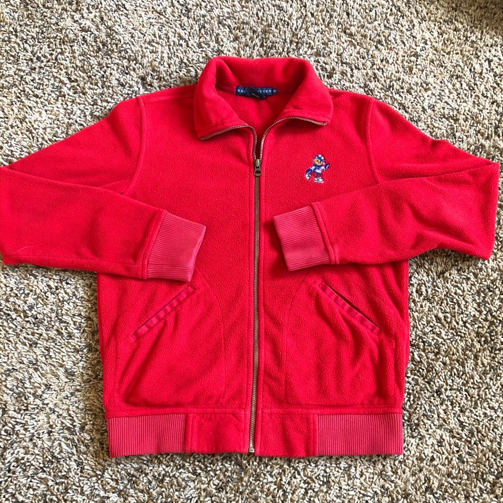 Polo Ralph Lauren Polo Bear Full zip Jacket Women’s XS *Excellent Condition